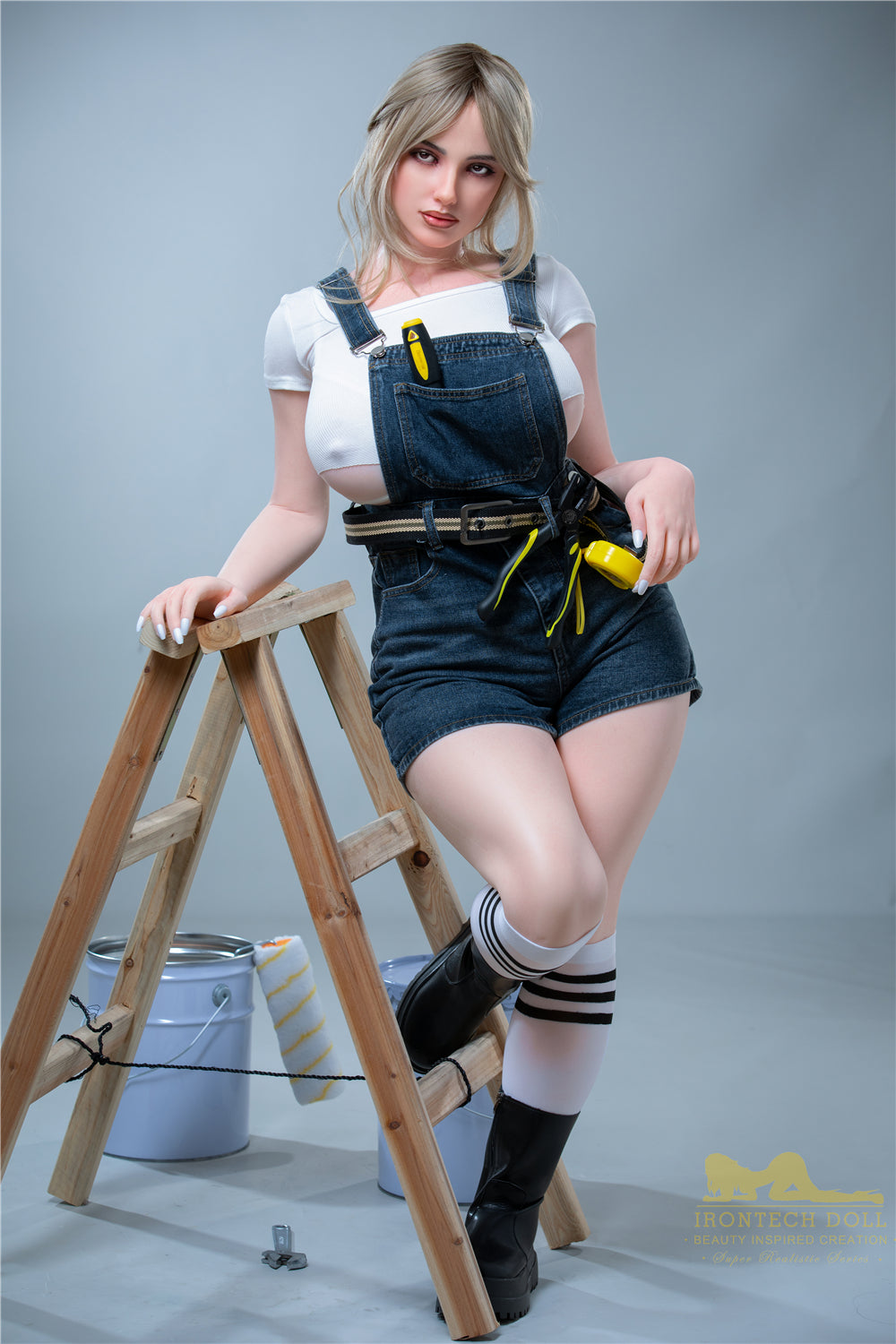 Klaudija seksa lelle (Irontech Doll 160 cm H-kauss S17 silikons)
