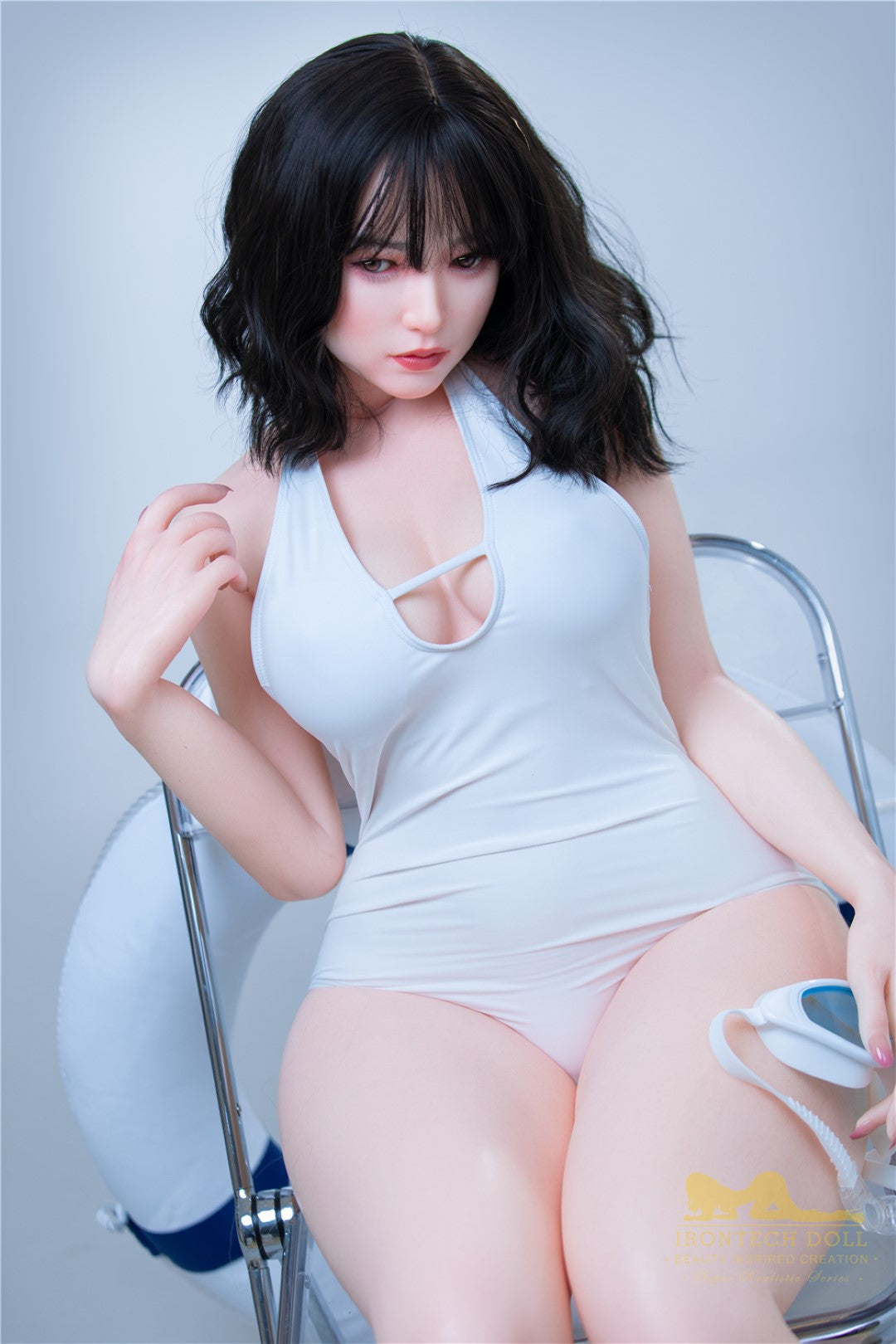 Seksa lelle Misa (Irontech Doll 153 cm E-Kupa S10 silikons)