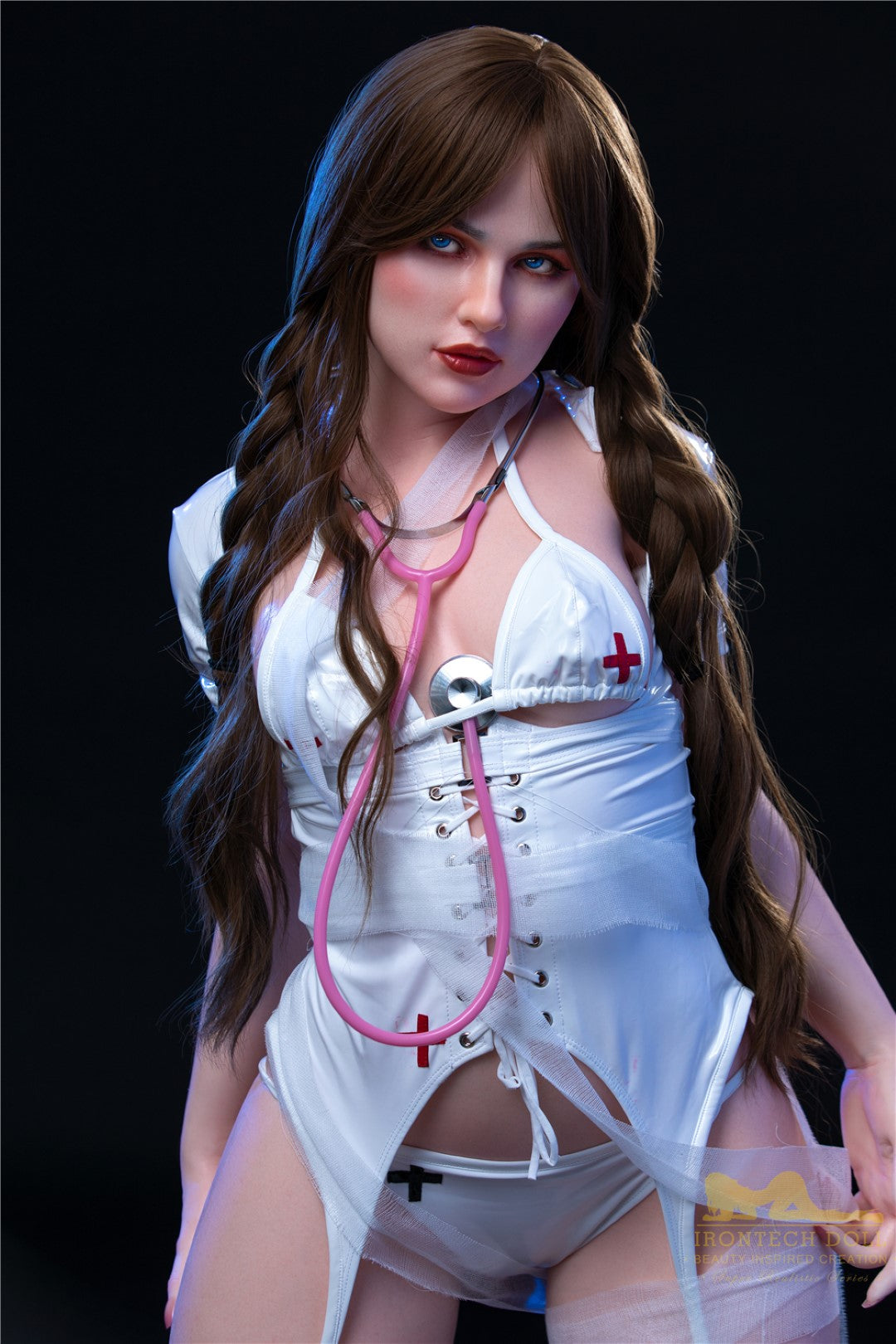 Lazdu seksa lelle (Irontech Doll 152 cm A-Cup S18 silikona)