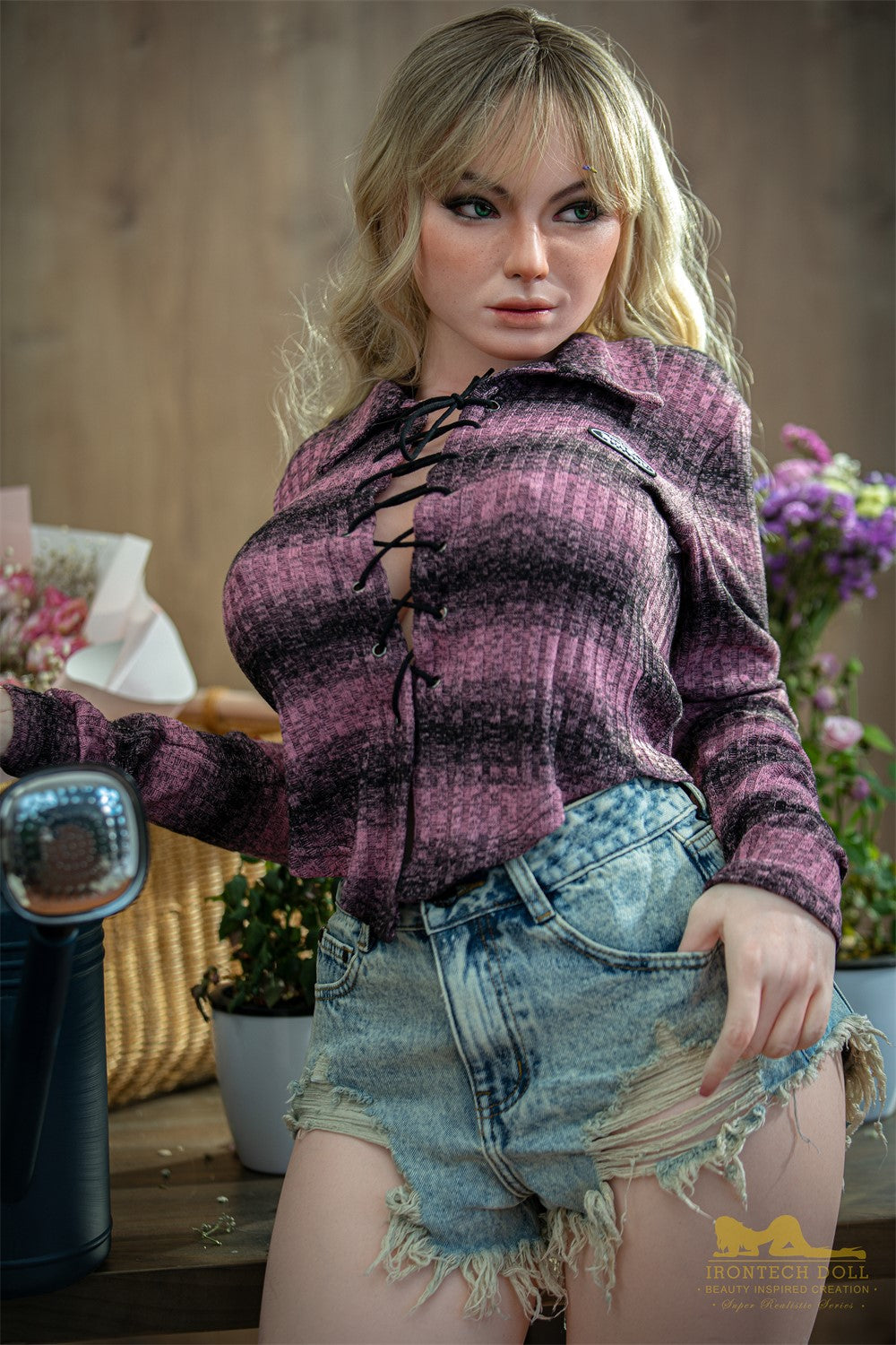 Marija seksa lelle (Irontech Doll 165 cm F-Cup S22 silikona)