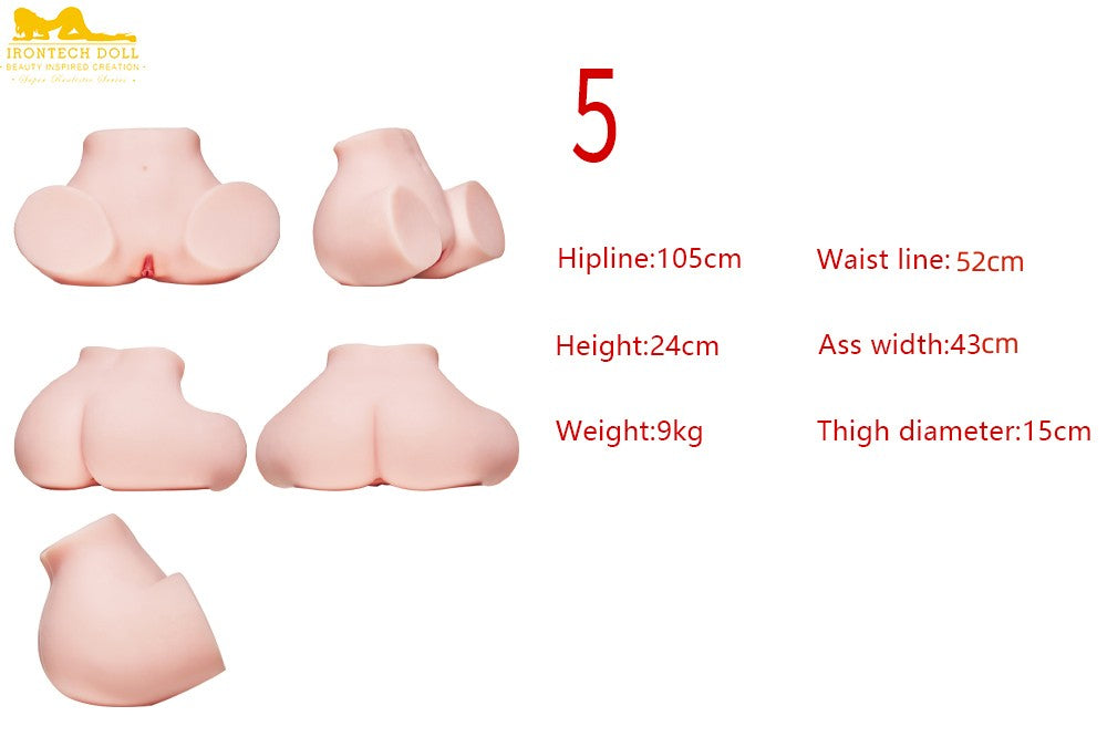 Butt Big Curvy Sex Doll (Irontech Doll Gurni 110 cm TPE)