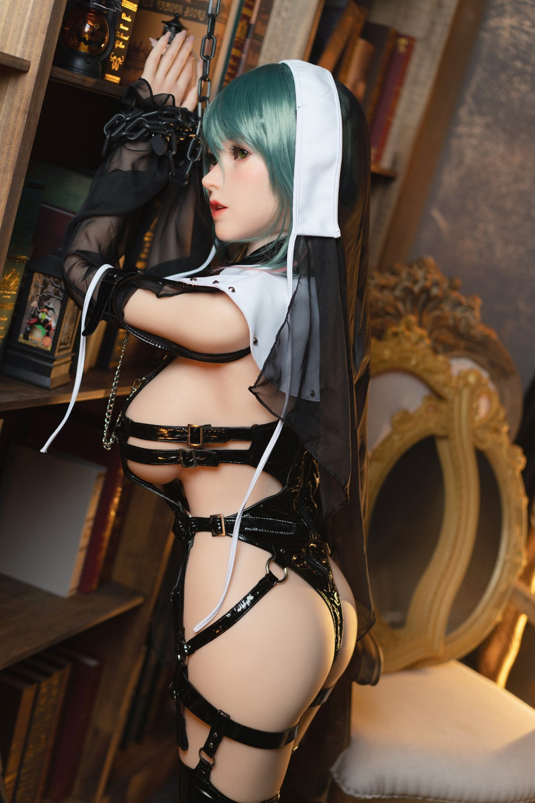 Miko seksa lelle (AXB Doll 143 cm H-Cup GE57 silikona)