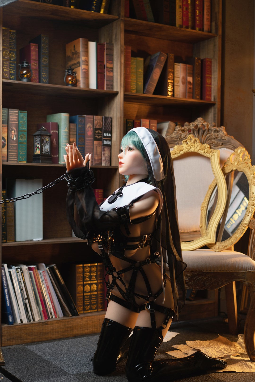Miko seksa lelle (AXB Doll 143 cm H-Cup GE57 silikona)