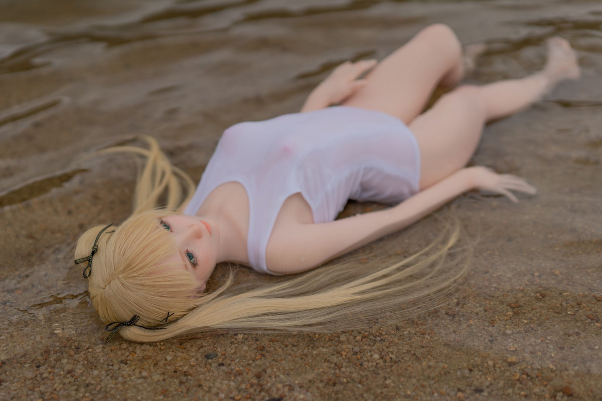 Marija Roza mini seksa lelle (AXB Doll 85 cm B-Cup GF05-1 silikons)