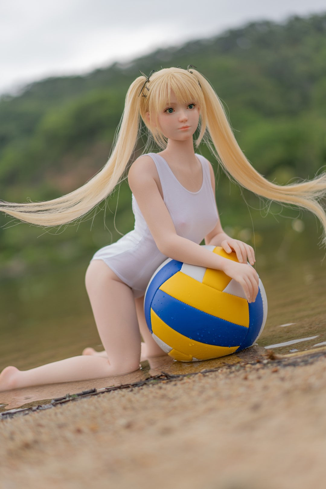 Marija Roza mini seksa lelle (AXB Doll 85 cm B-Cup GF05-1 silikons)