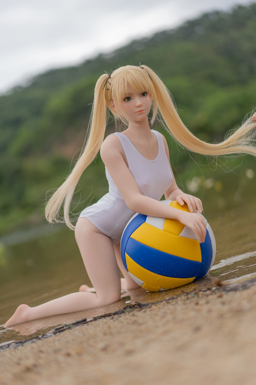 Marija Roza mini seksa lelle (AXB Doll 85 cm B-Cup GF05-1 silikons)