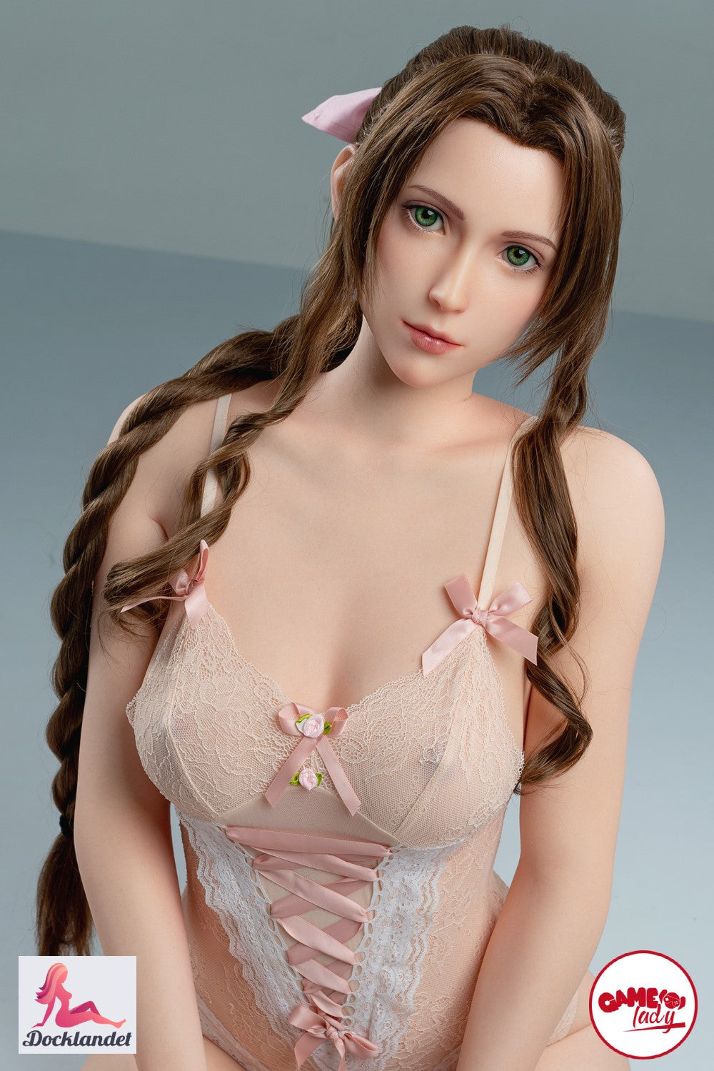 Aerith Sex Doll (Game Lady 168cm E-Cup Nr.04 silikons)