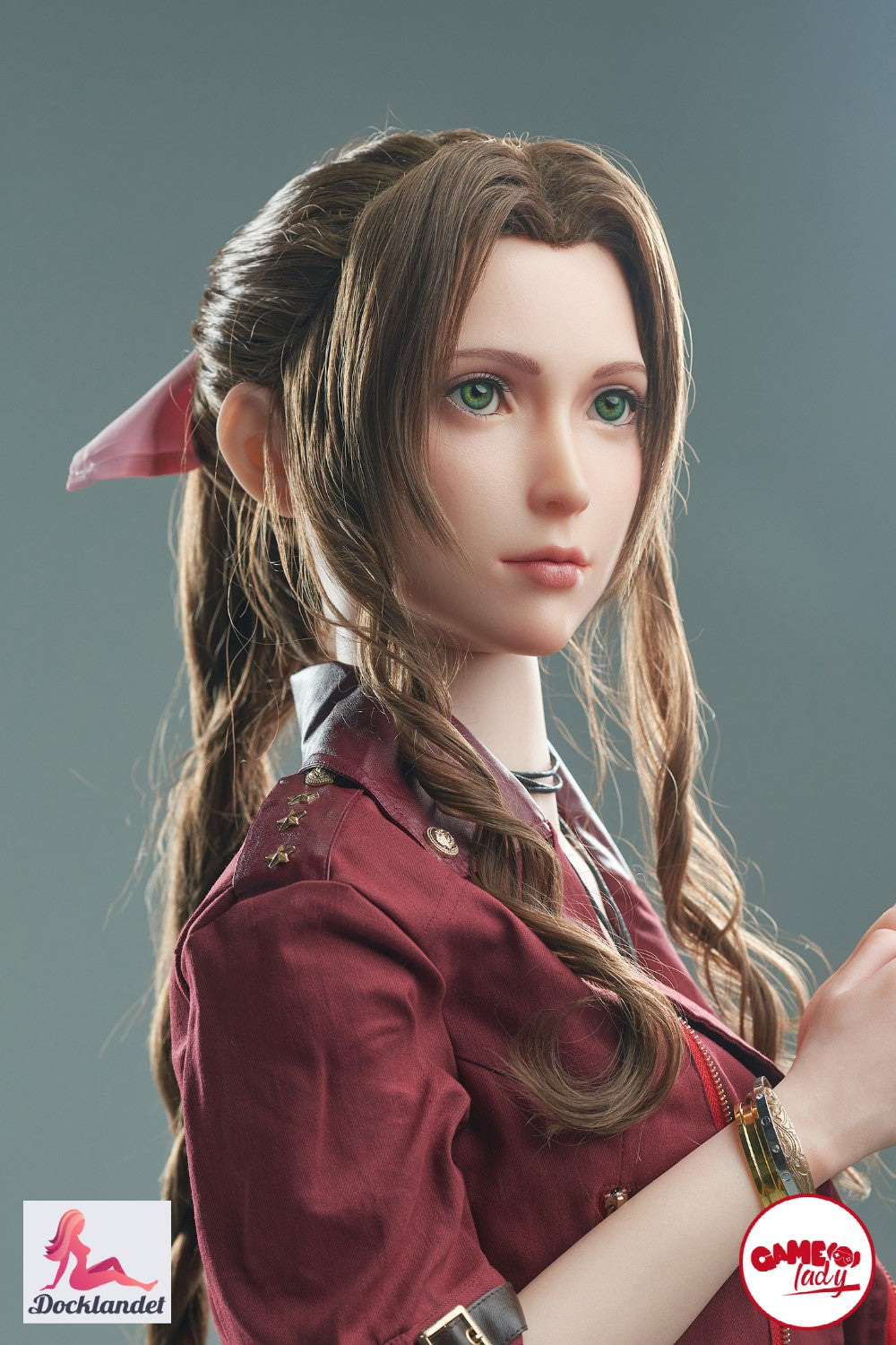Aerith Sex Doll (Game Lady 167cm D-Cup Nr.04 silikons)