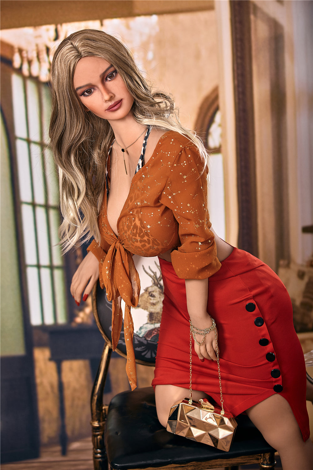 Helēnas seksa lelle (Irontech Doll 158 cm F-Cus #34 TPE)