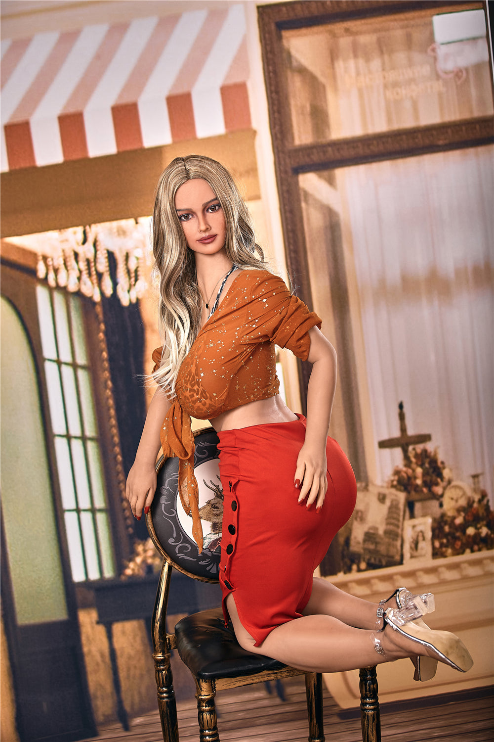 Helēnas seksa lelle (Irontech Doll 158 cm F-Cus #34 TPE)