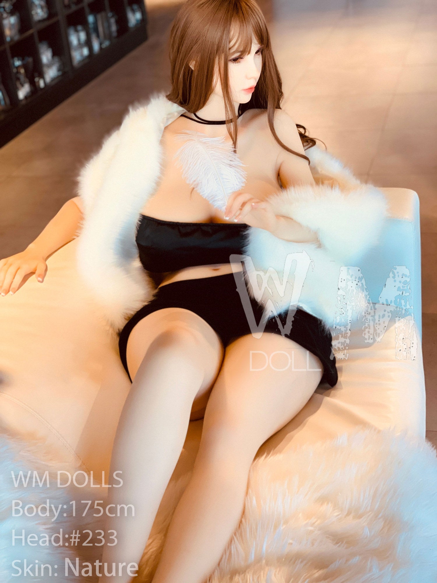 Adelīna seksa lelle (WM-Doll 175 cm G-Cus #233 TPE)