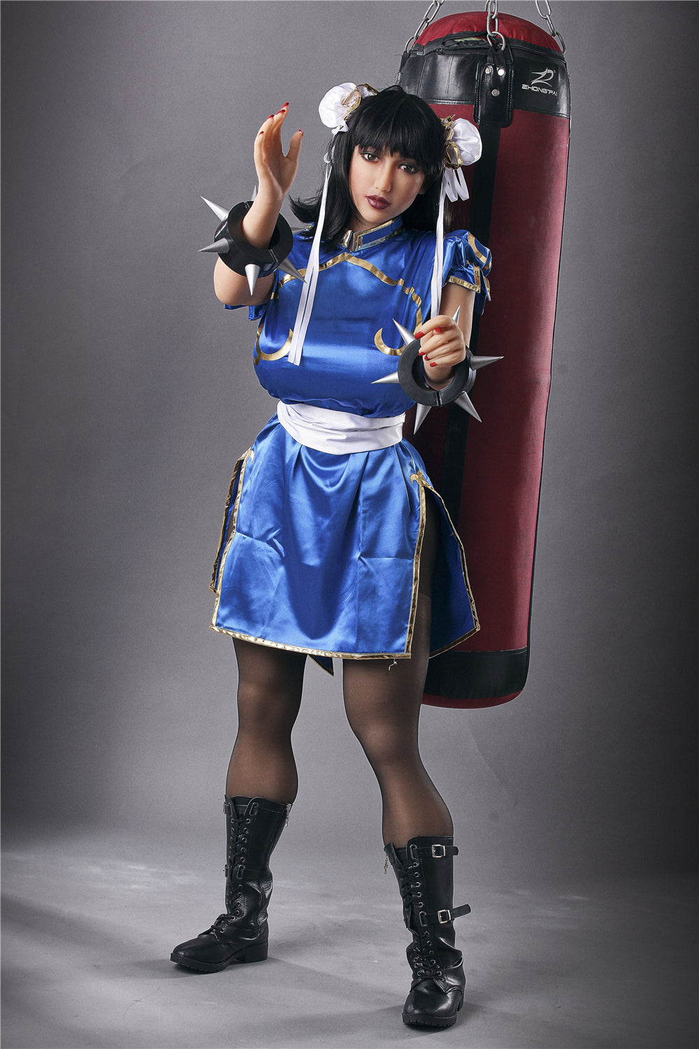 Čun-Li seksa lelle (Irontech Doll 158 cm F-Cus #69 TPE)