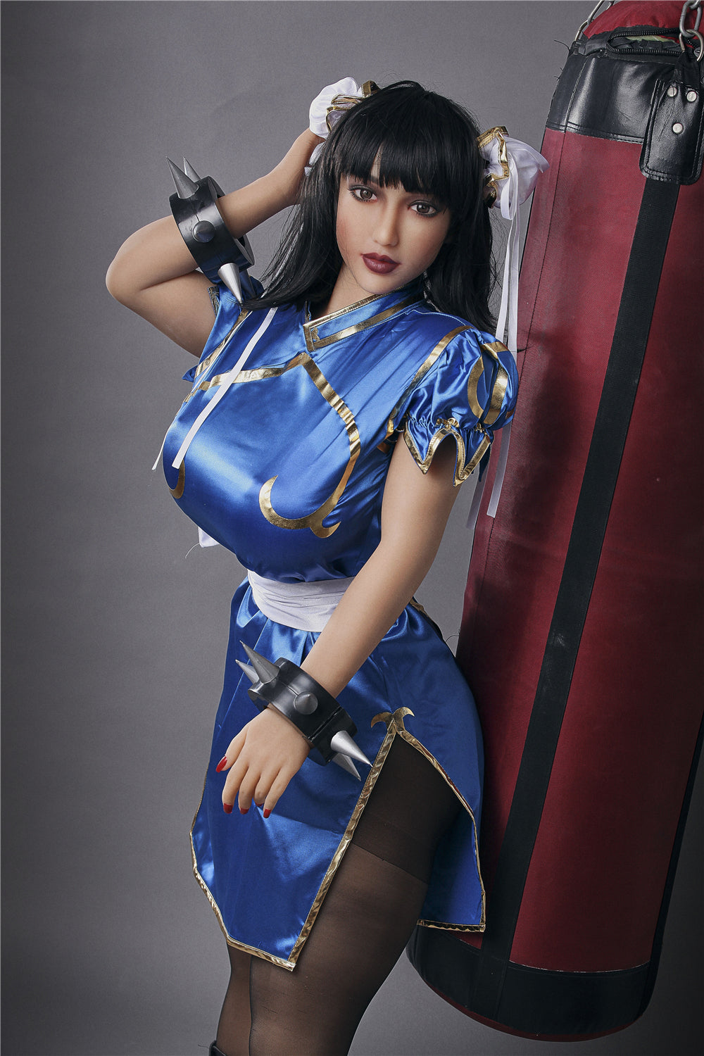 Čun-Li seksa lelle (Irontech Doll 158 cm F-Cus #69 TPE)