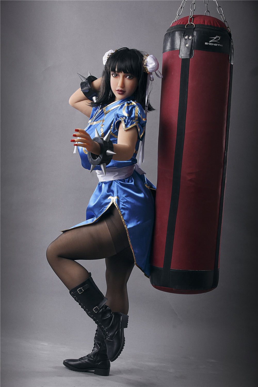 Čun-Li seksa lelle (Irontech Doll 158 cm F-Cus #69 TPE)