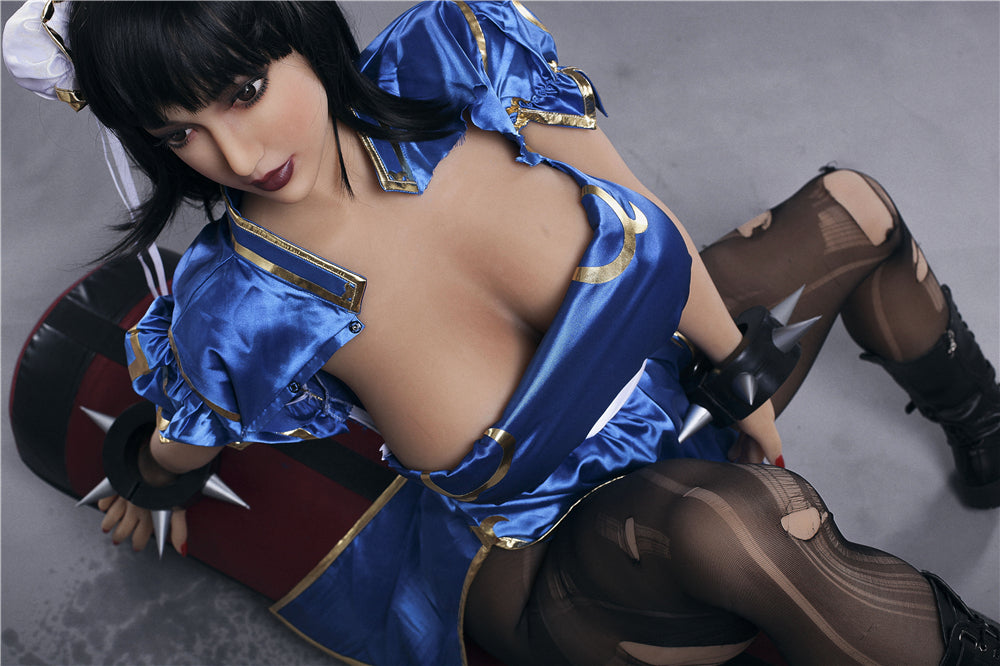 Čun-Li seksa lelle (Irontech Doll 158 cm F-Cus #69 TPE)