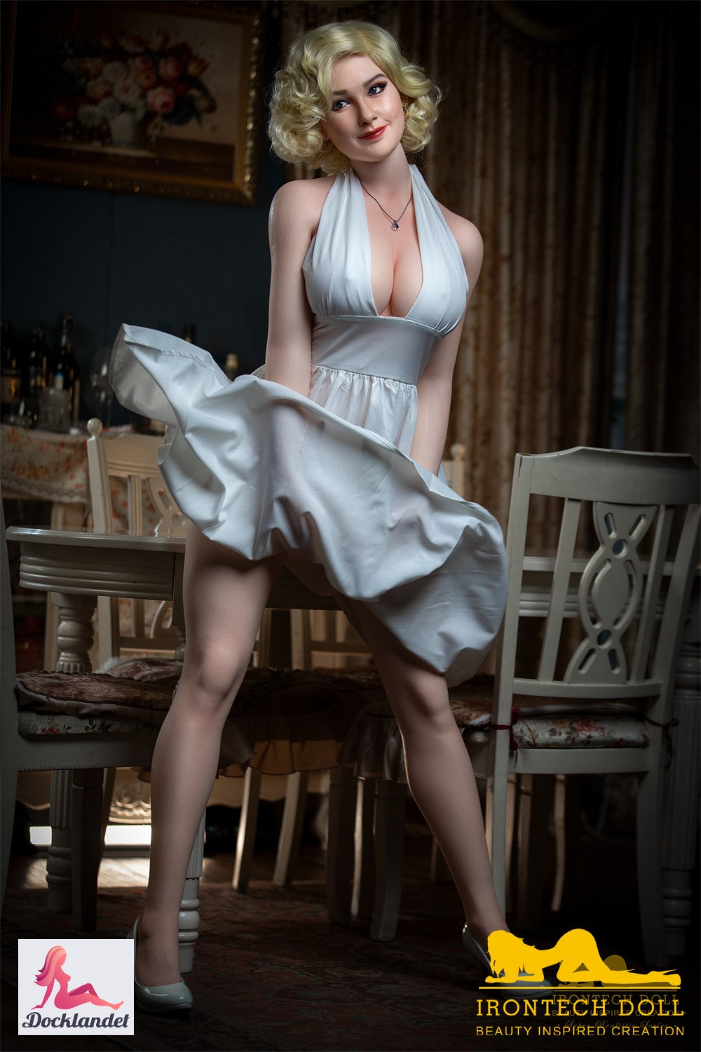 Merilinas seksa lelle (Irontech Doll 164 cm E-cup S12 silikona)