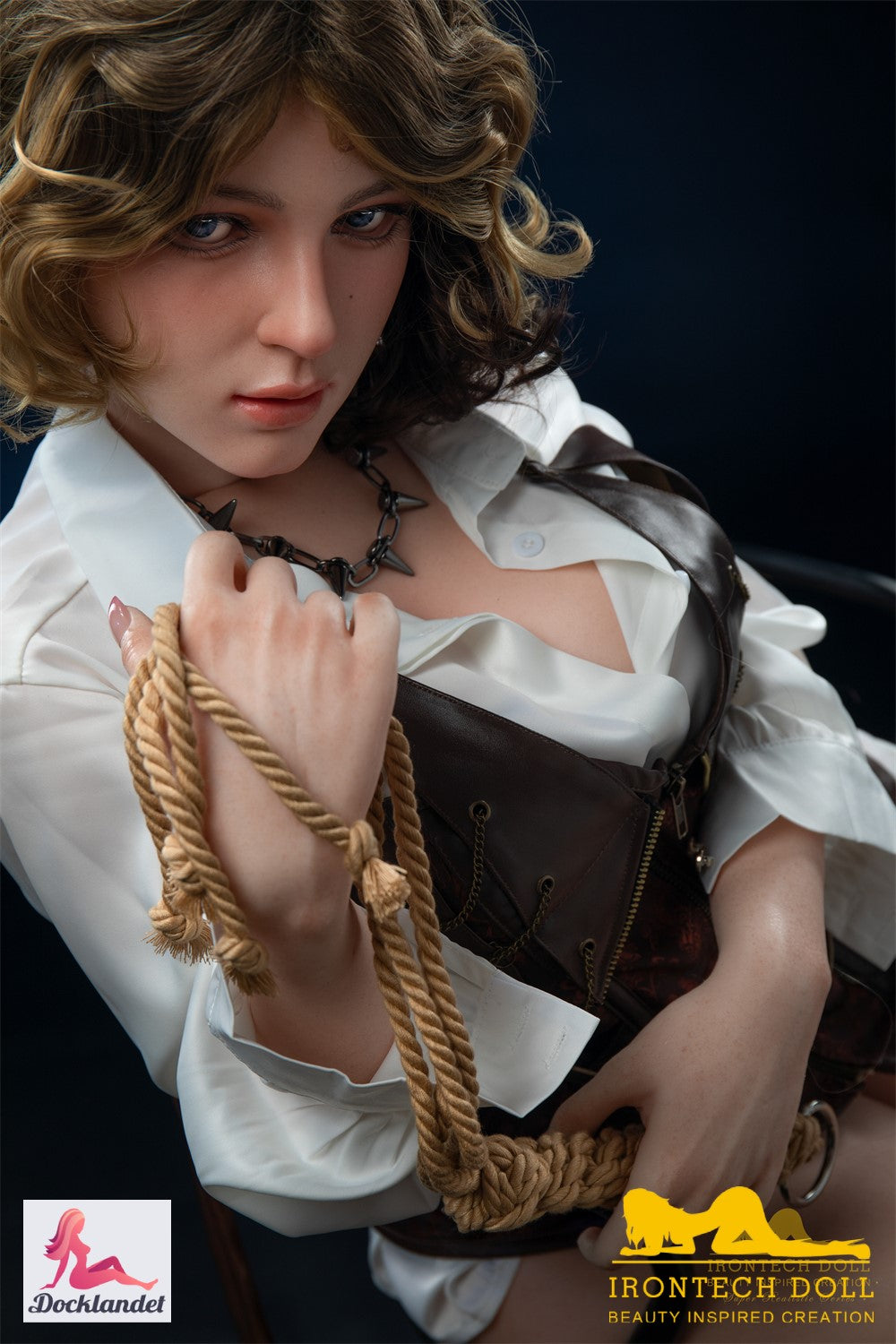 Sandija seksa lelle (Irontech Doll 153 cm E-Kupa S29 silikons)