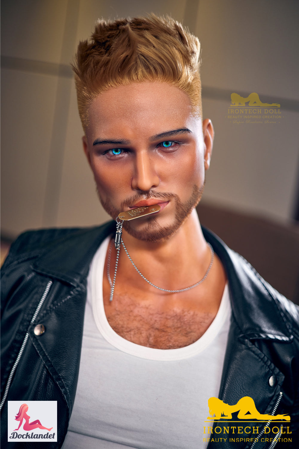 Kevins vīriešu dzimuma lelle (Irontech Doll 176 cm M1 silikons)