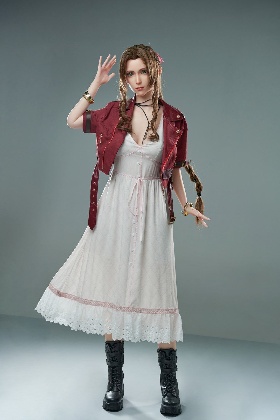 Aerith Sex Doll (Game Lady 167cm D-Cup Nr.04 silikons)