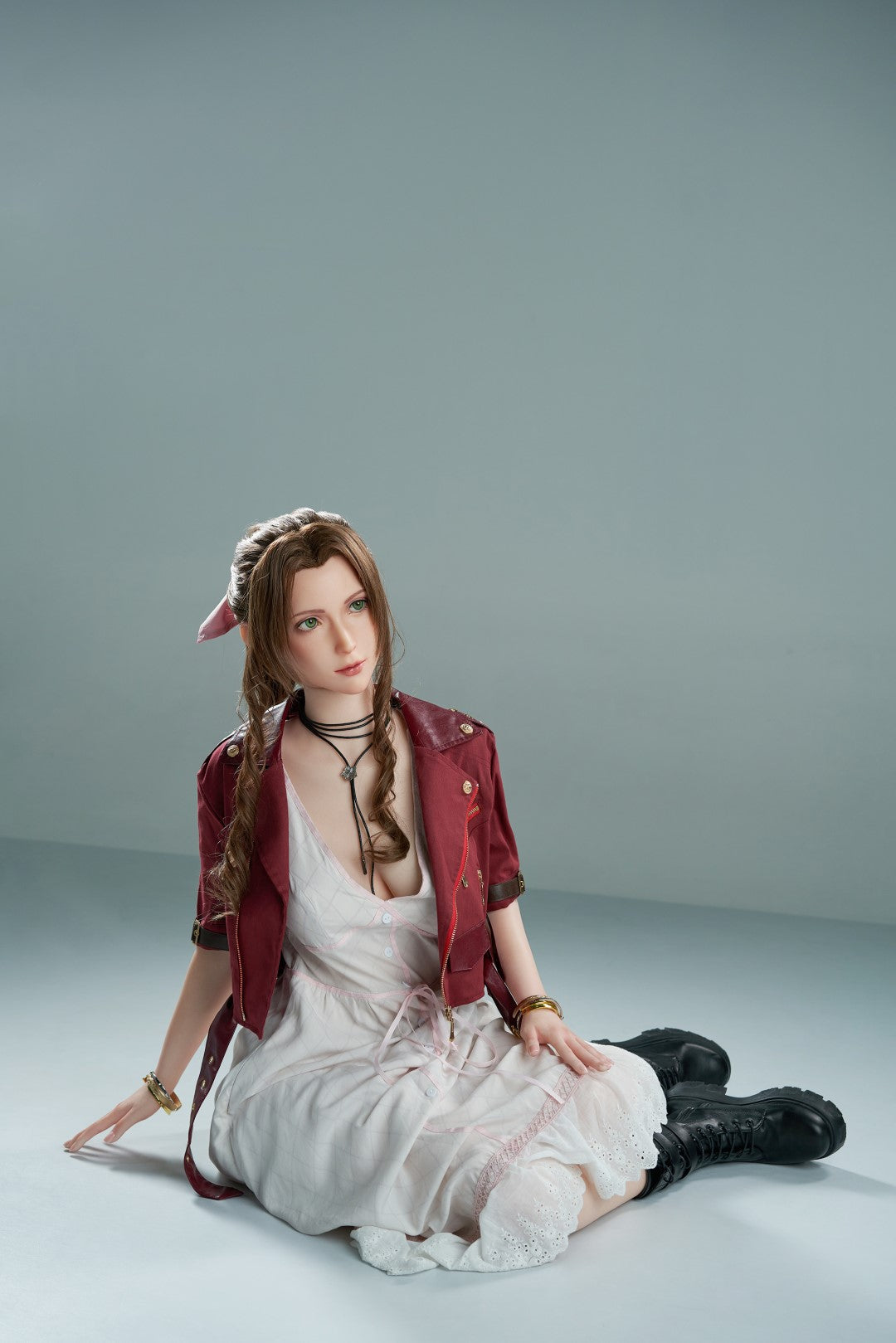 Aerith Sex Doll (Game Lady 167cm D-Cup Nr.04 silikons)