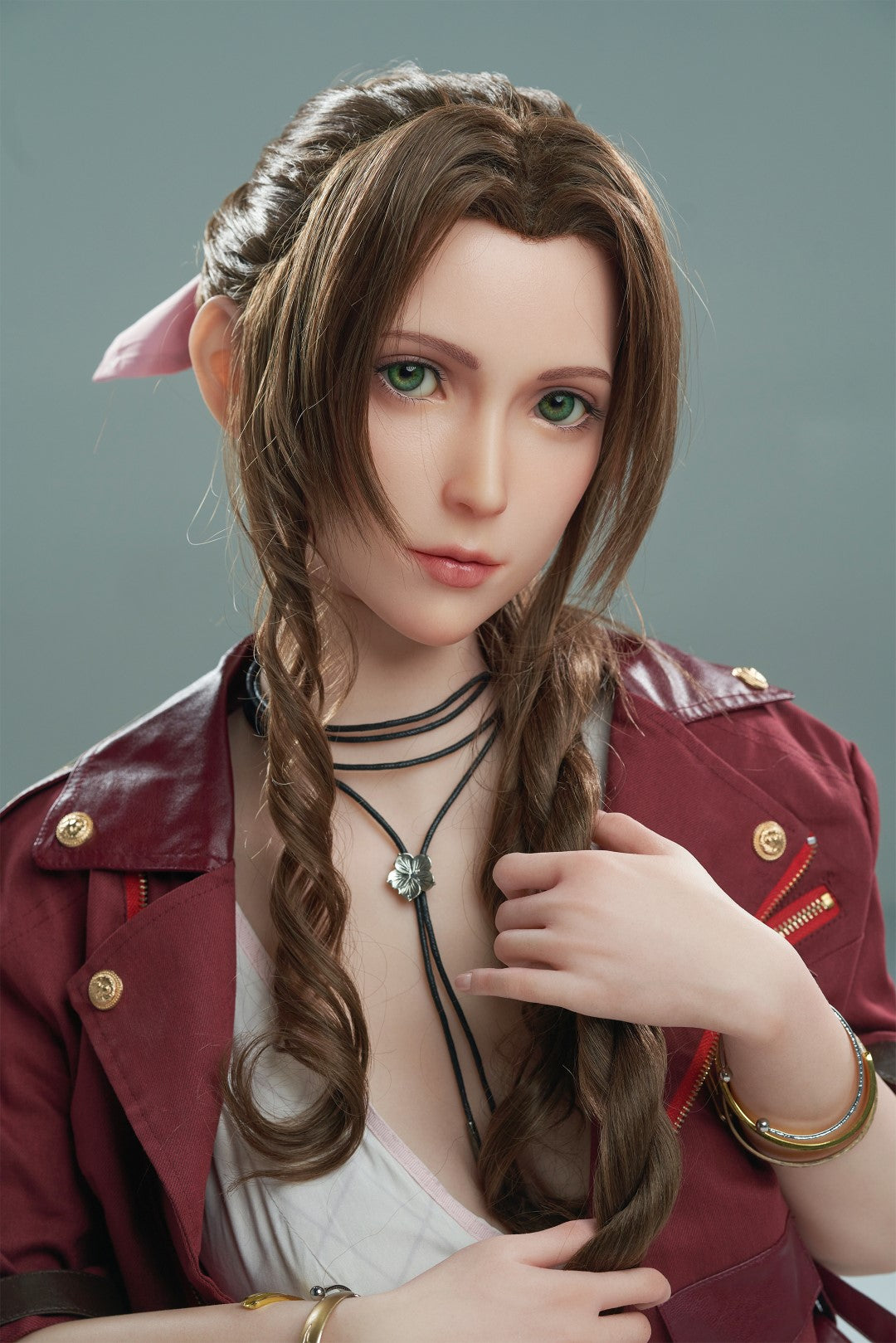 Aerith Sex Doll (Game Lady 167cm D-Cup Nr.04 silikons)