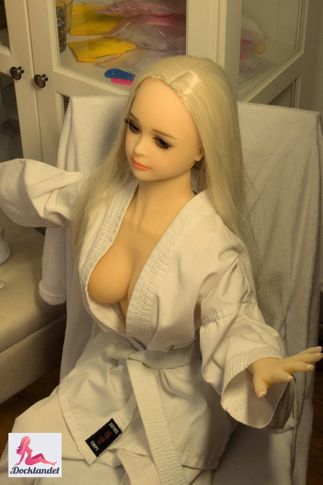 Mirana - blonda miniatūra lelle (DX Value 125 cm D-Cup TPE) EXPRESS