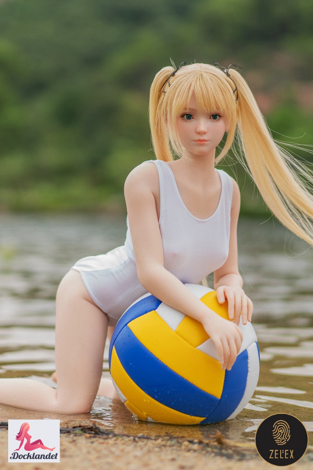 Marija Roza mini seksa lelle (AXB Doll 85 cm B-Cup GF05-1 silikons)